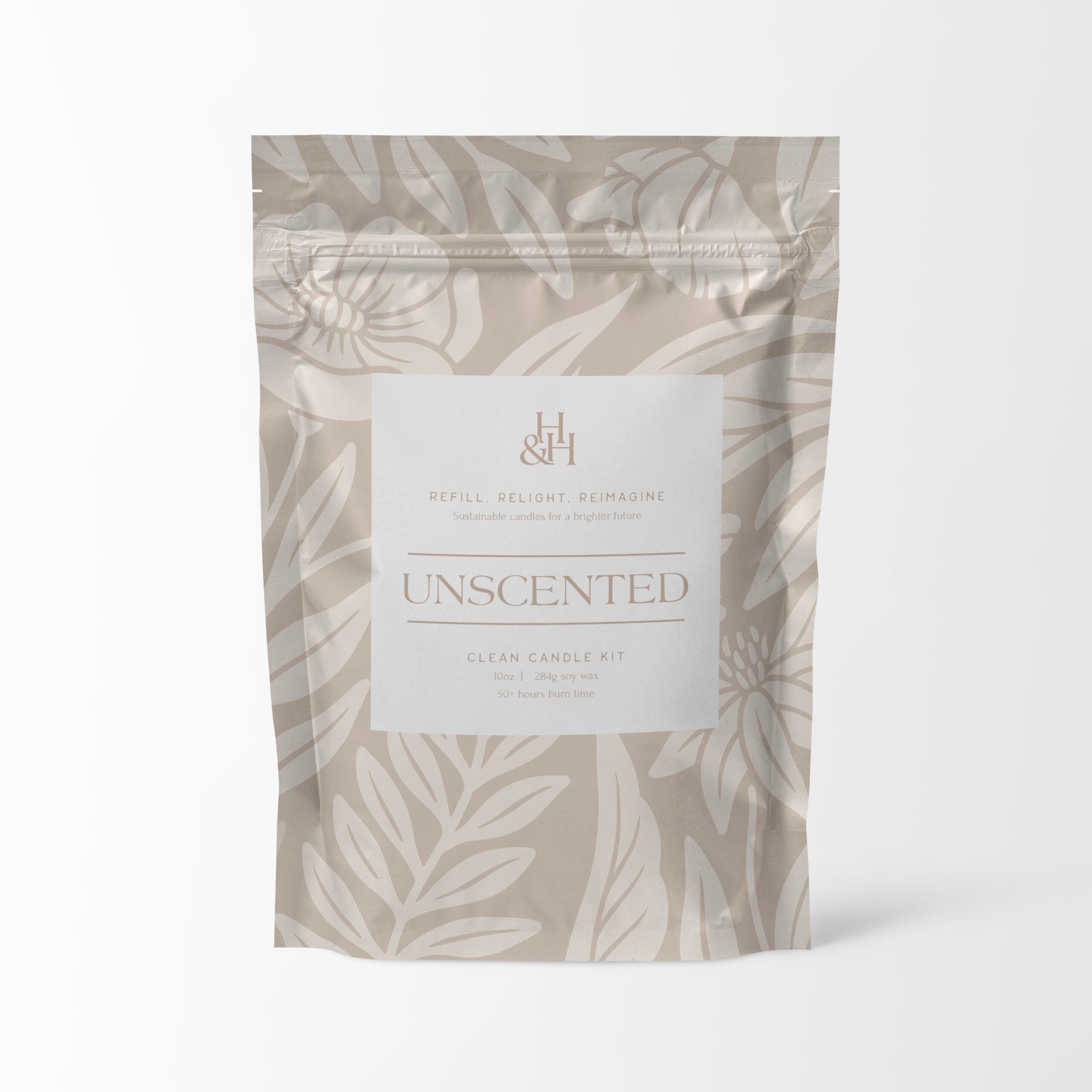 Unscented: Candle Wax Refill Kit