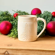 Mug: Hand-Carved Tree Mug