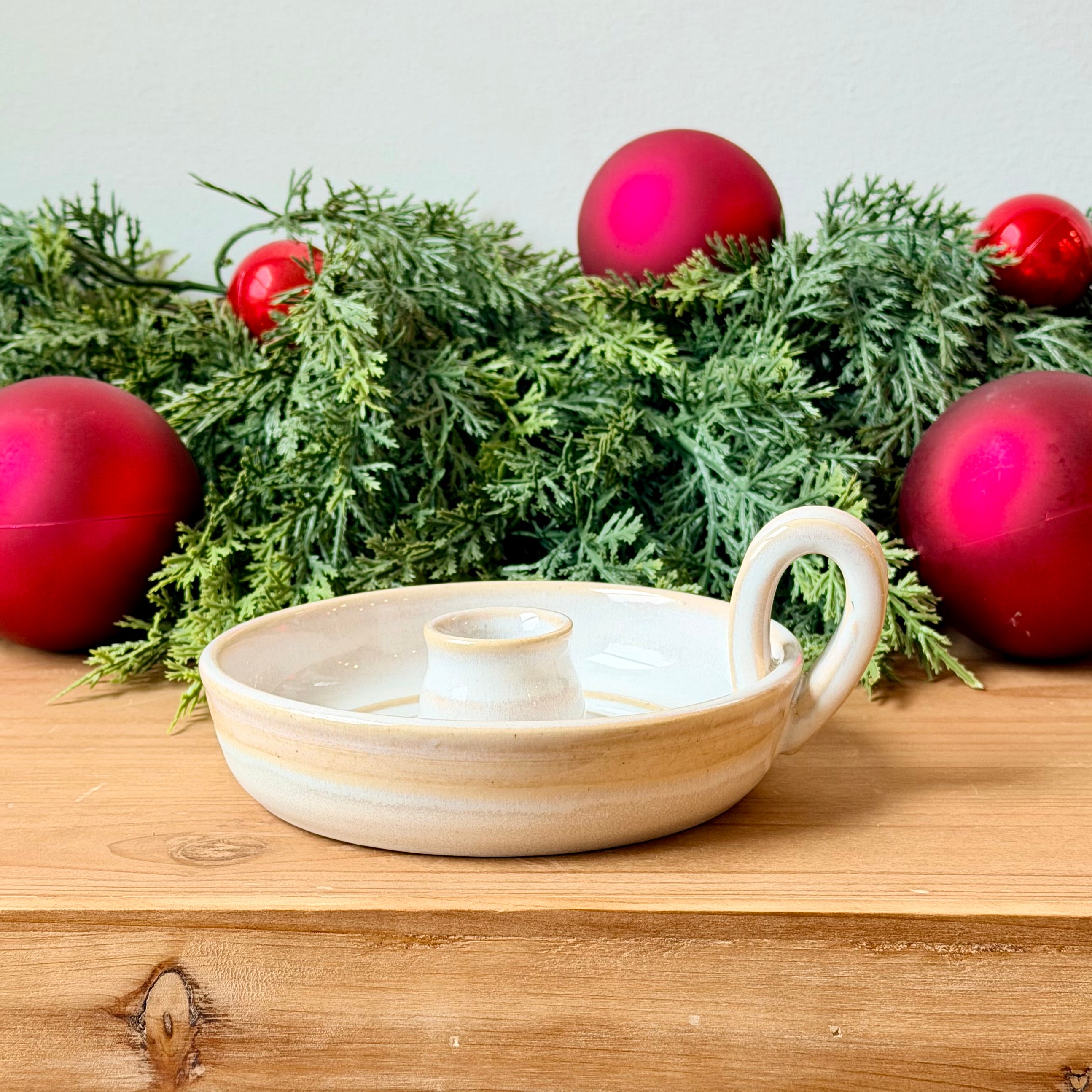 Chamber Candle Holder - Linen