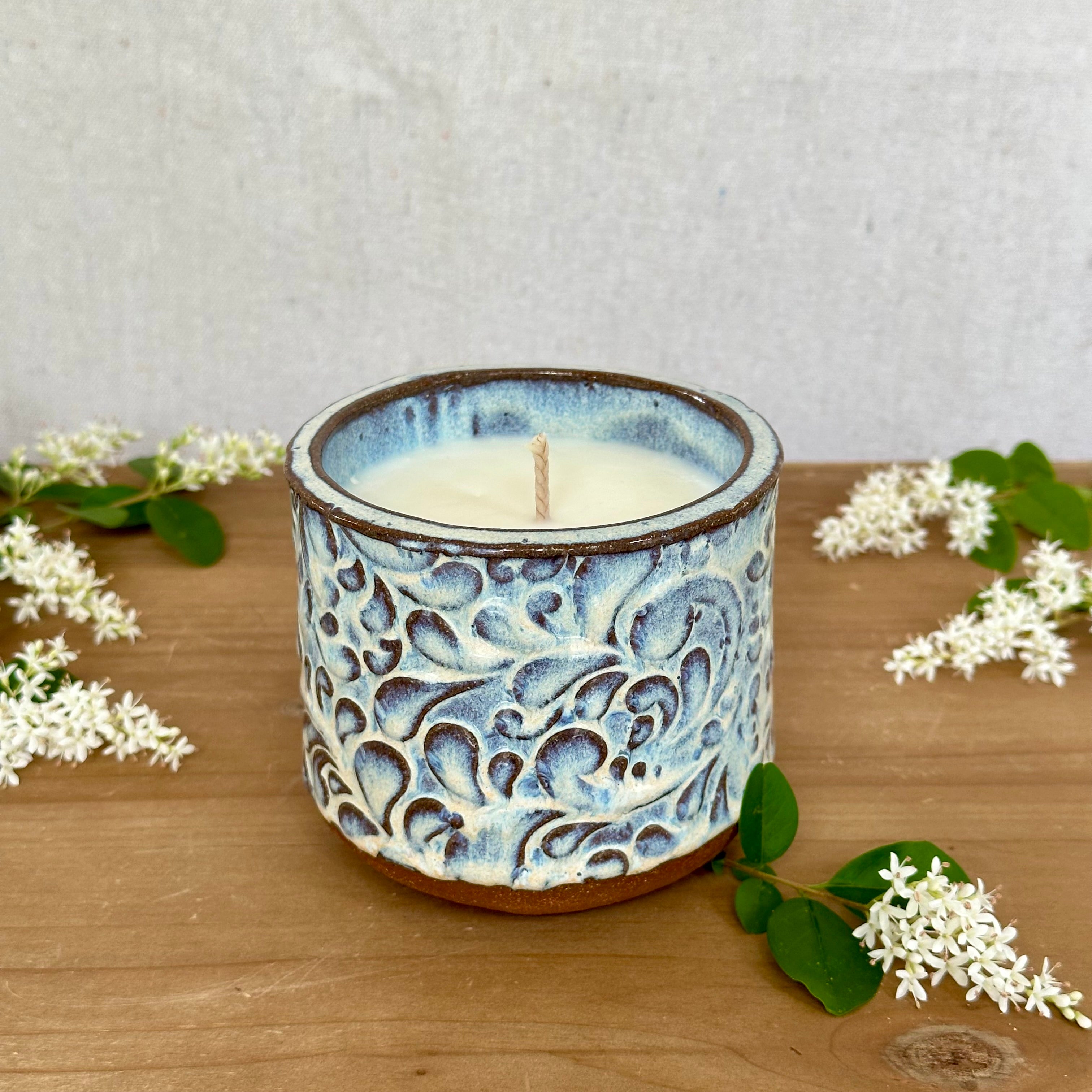 Heart Warmers Candle - Whimsical Waves, Rooted 10 oz.