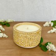 Heart Warmers Candle - Amber, Rooted 8 oz.