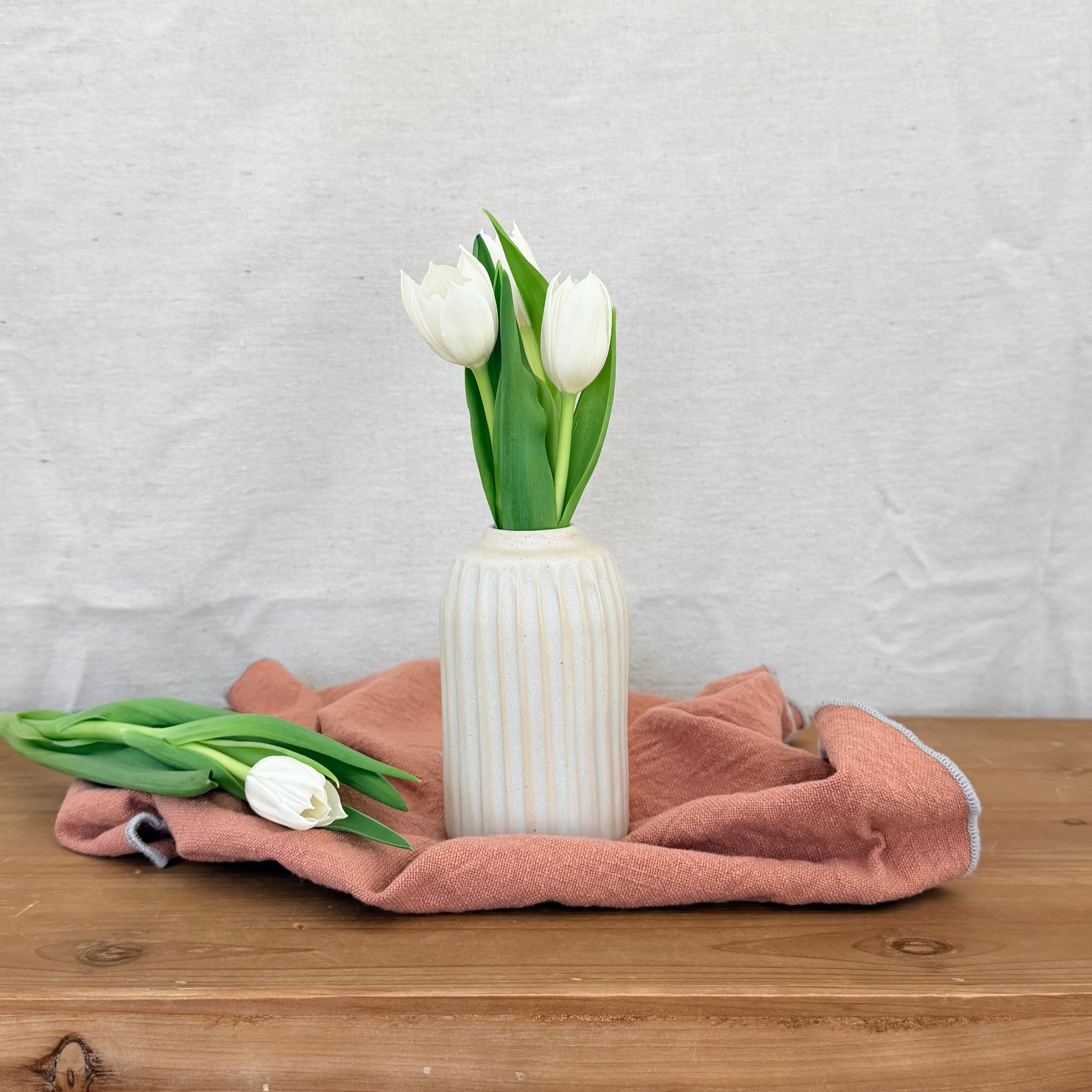 Bud Vase - Linen