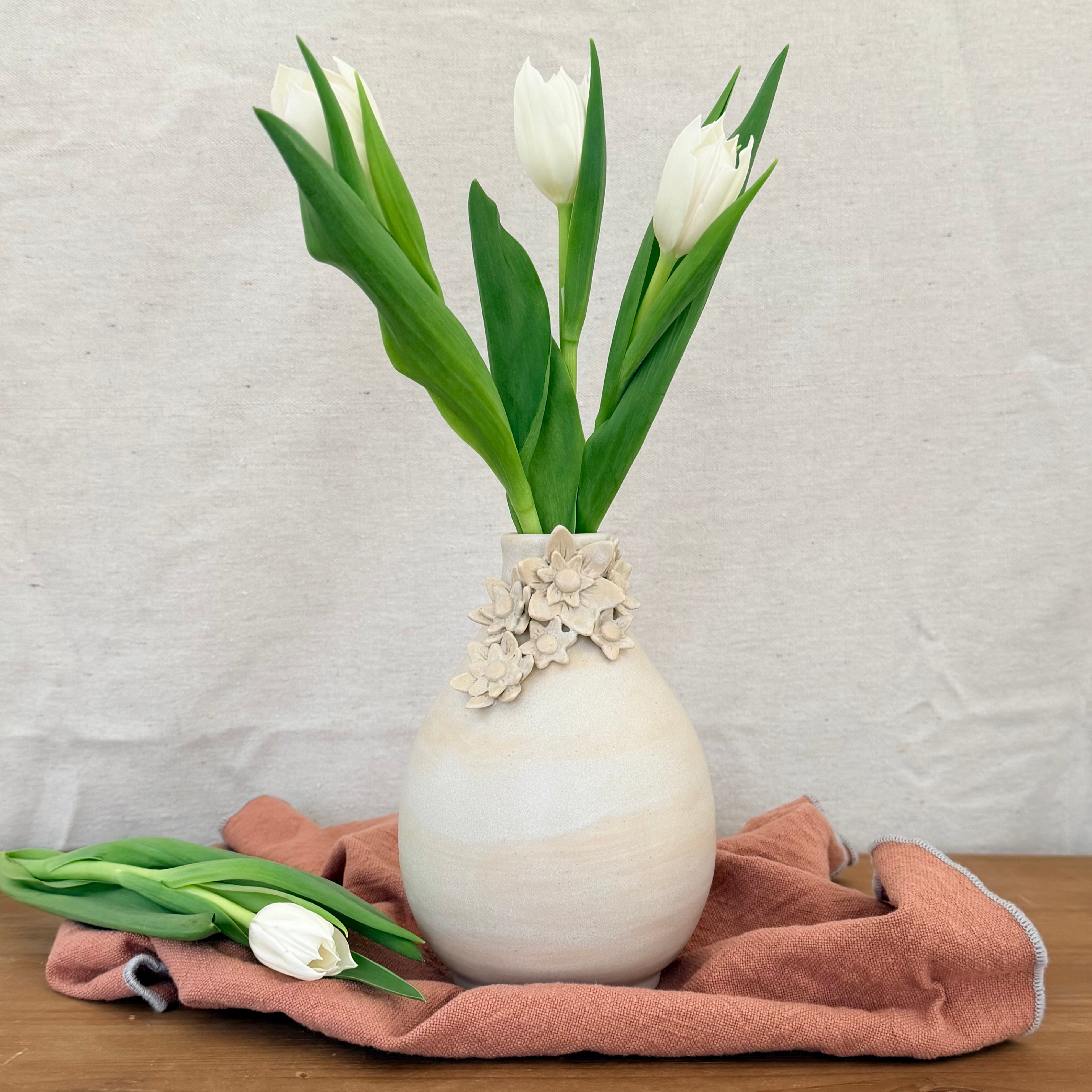 Vase - Linen Florals