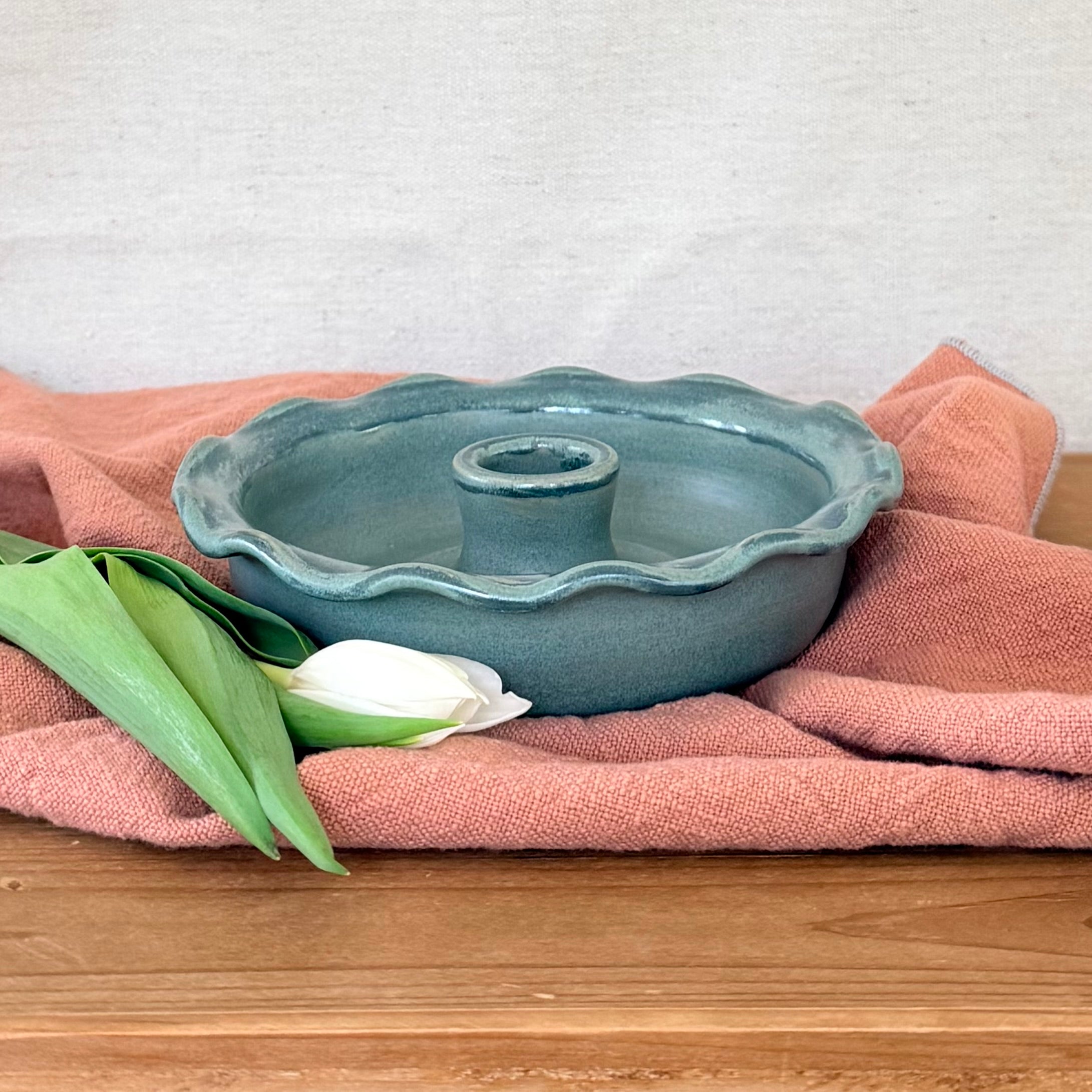 Candle Bowl - Teal