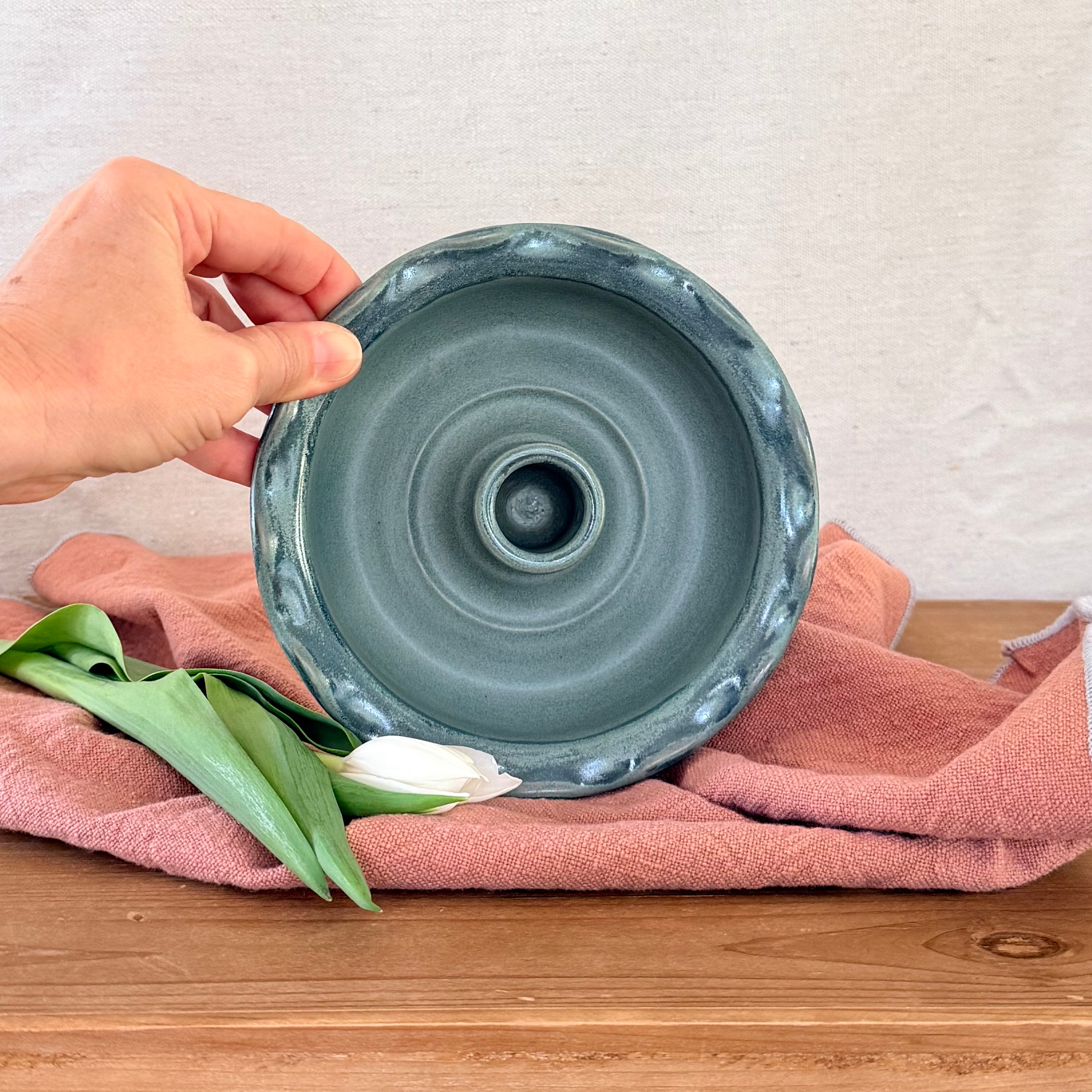 Candle Bowl - Teal