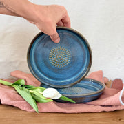 Plates - Appetizer, Set of 2 (Sea Blue)
