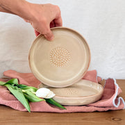 Plates - Appetizer, Set of 2 (Toasted Cream)