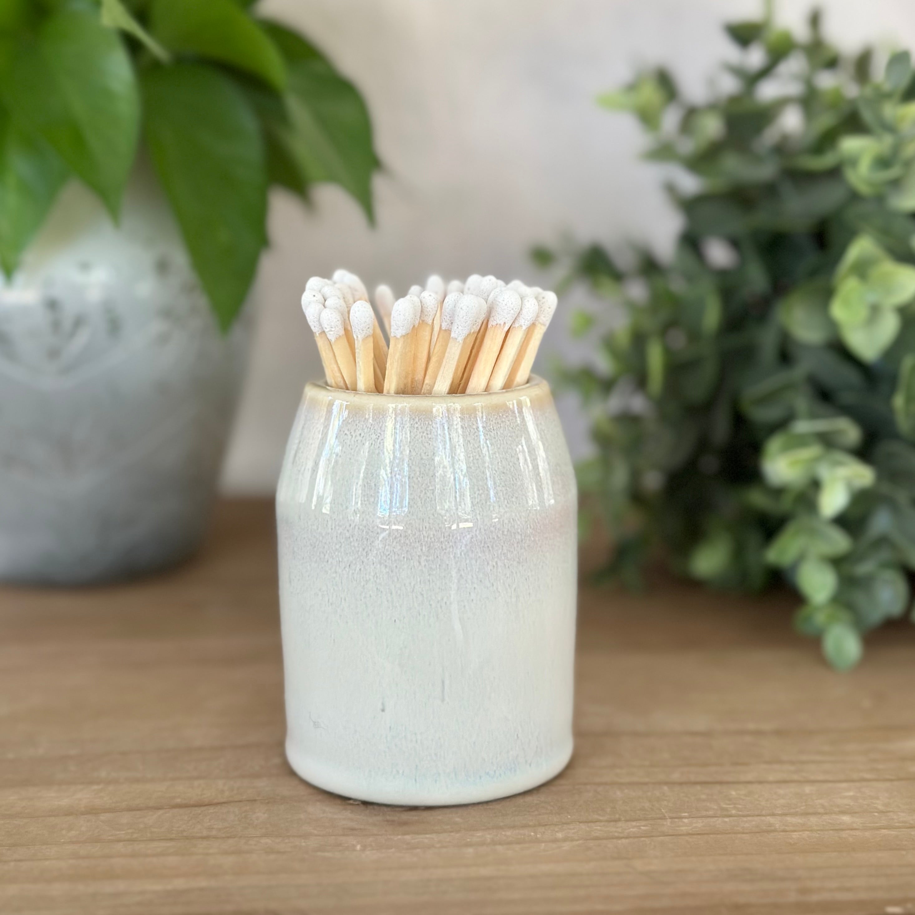 Matchstick Holder w/ Matches - Sand