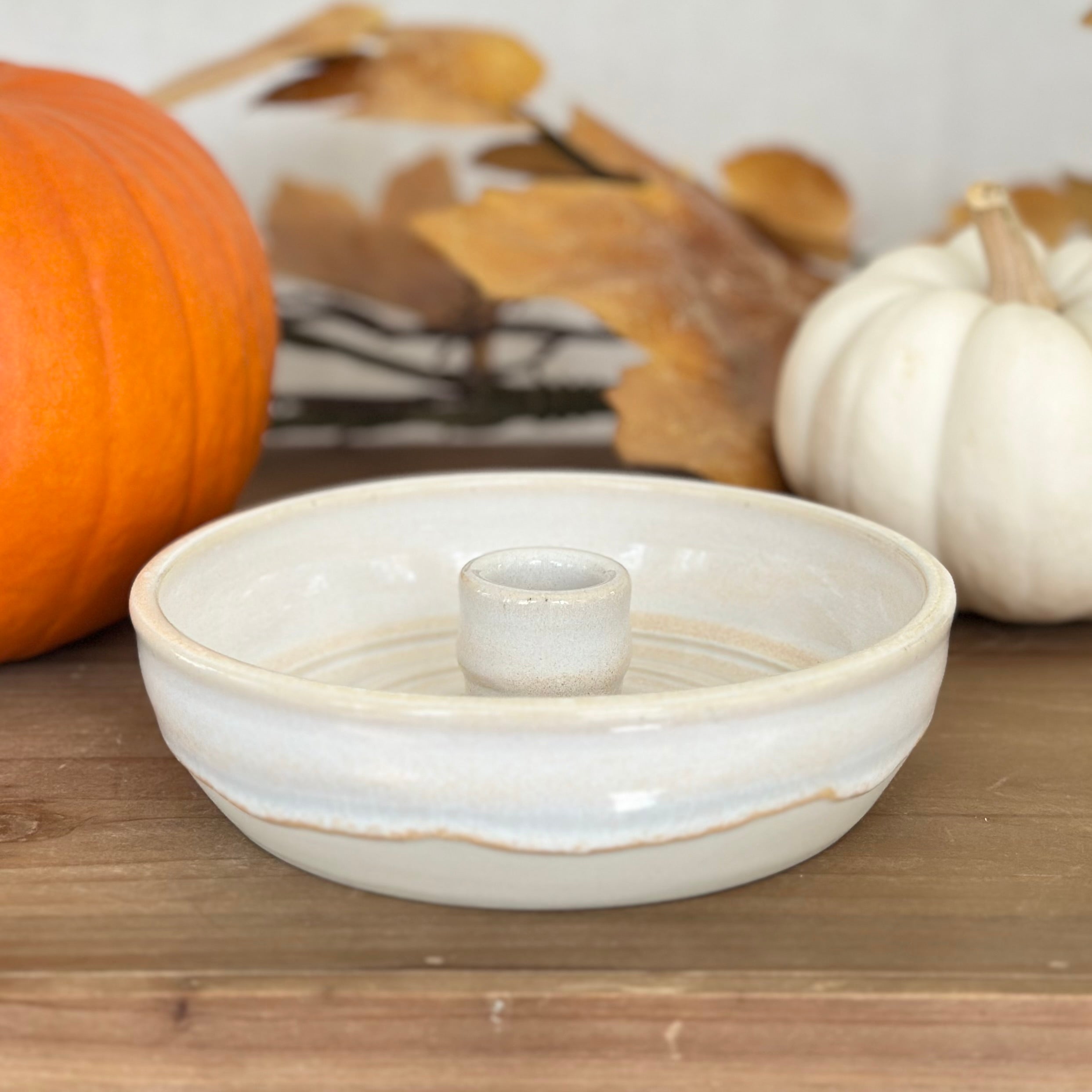 Candle Bowl - Linen