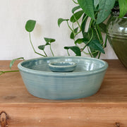 Candle Bowl - Sea Glass