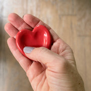 Worry Stone - Red Heart