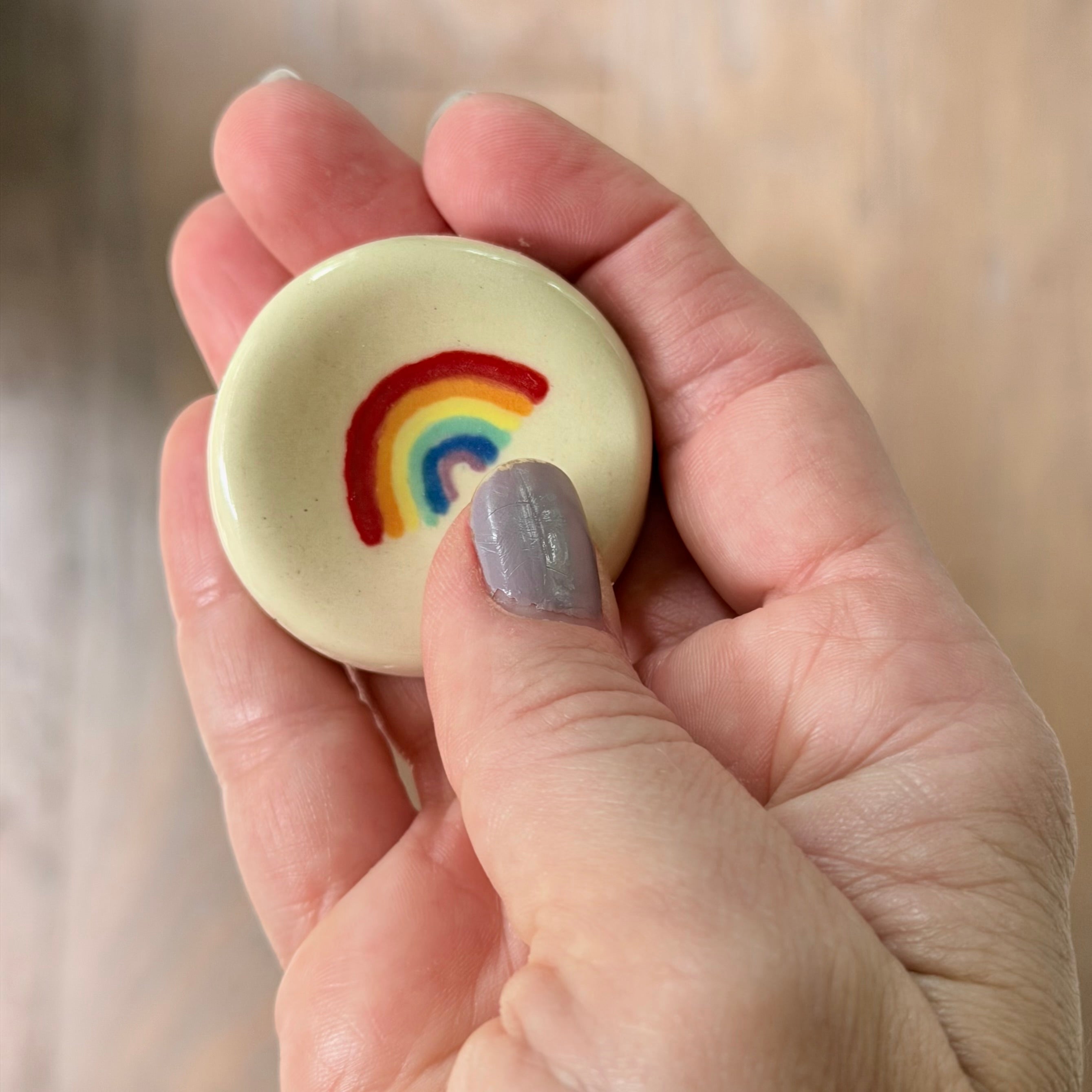 Worry Stone - Rainbow