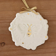 Ornament - Honeybee - Gold Accents