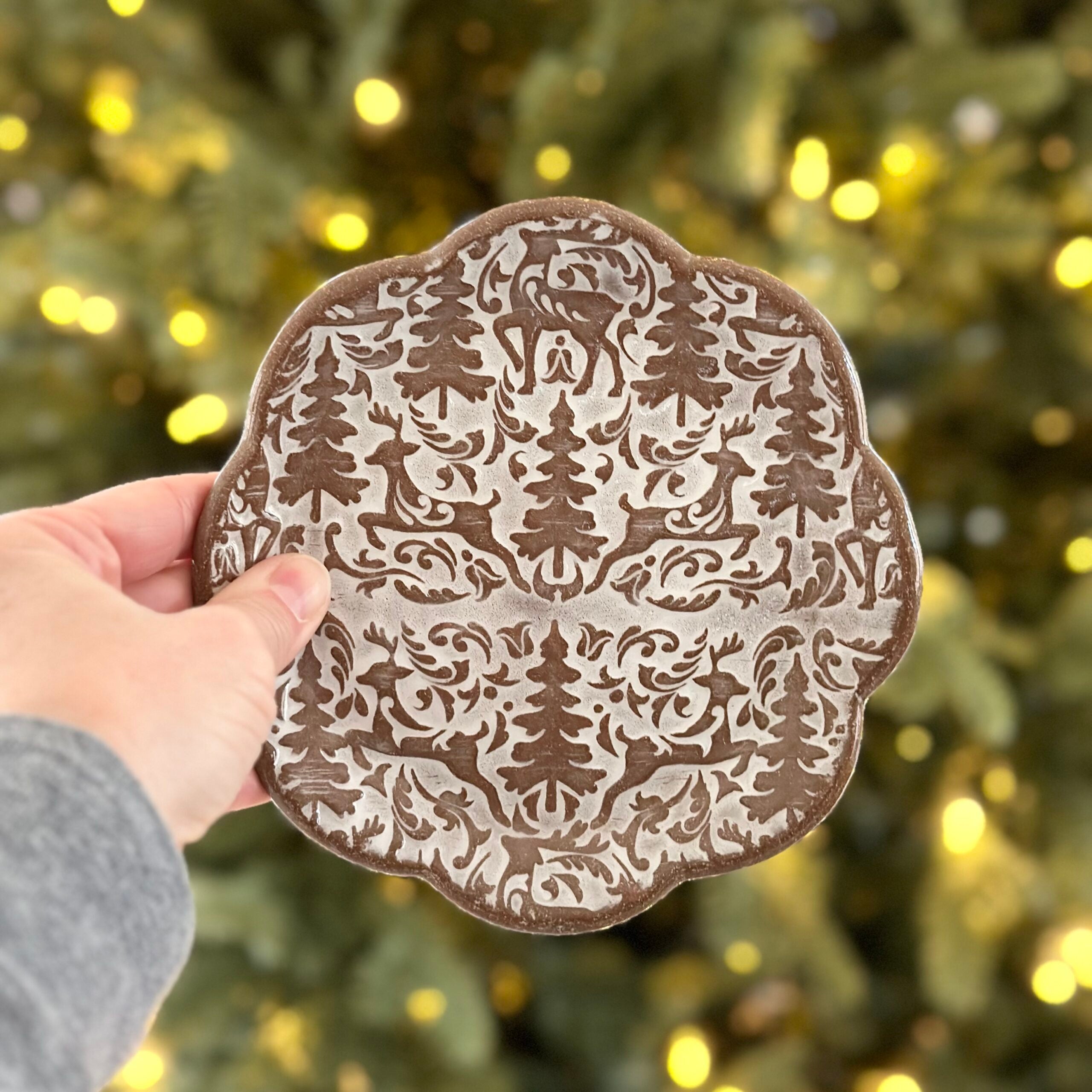 Gingerbread Plate - 7 in.