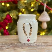 Heart Warmer Candle: Rudolph, Yuletide 14 oz.