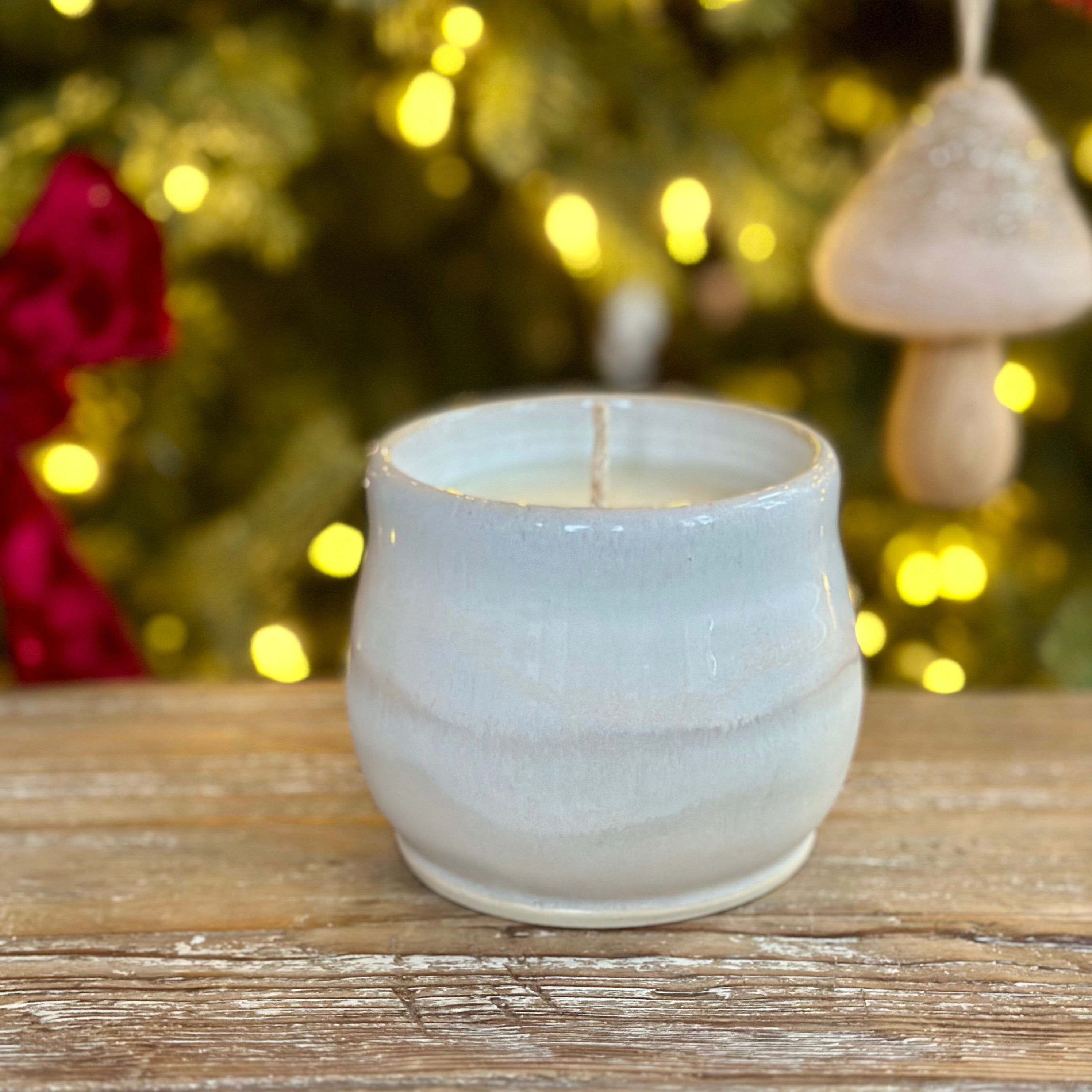 Heart Warmer Candle: Snowfall, Winter Woods 10 oz