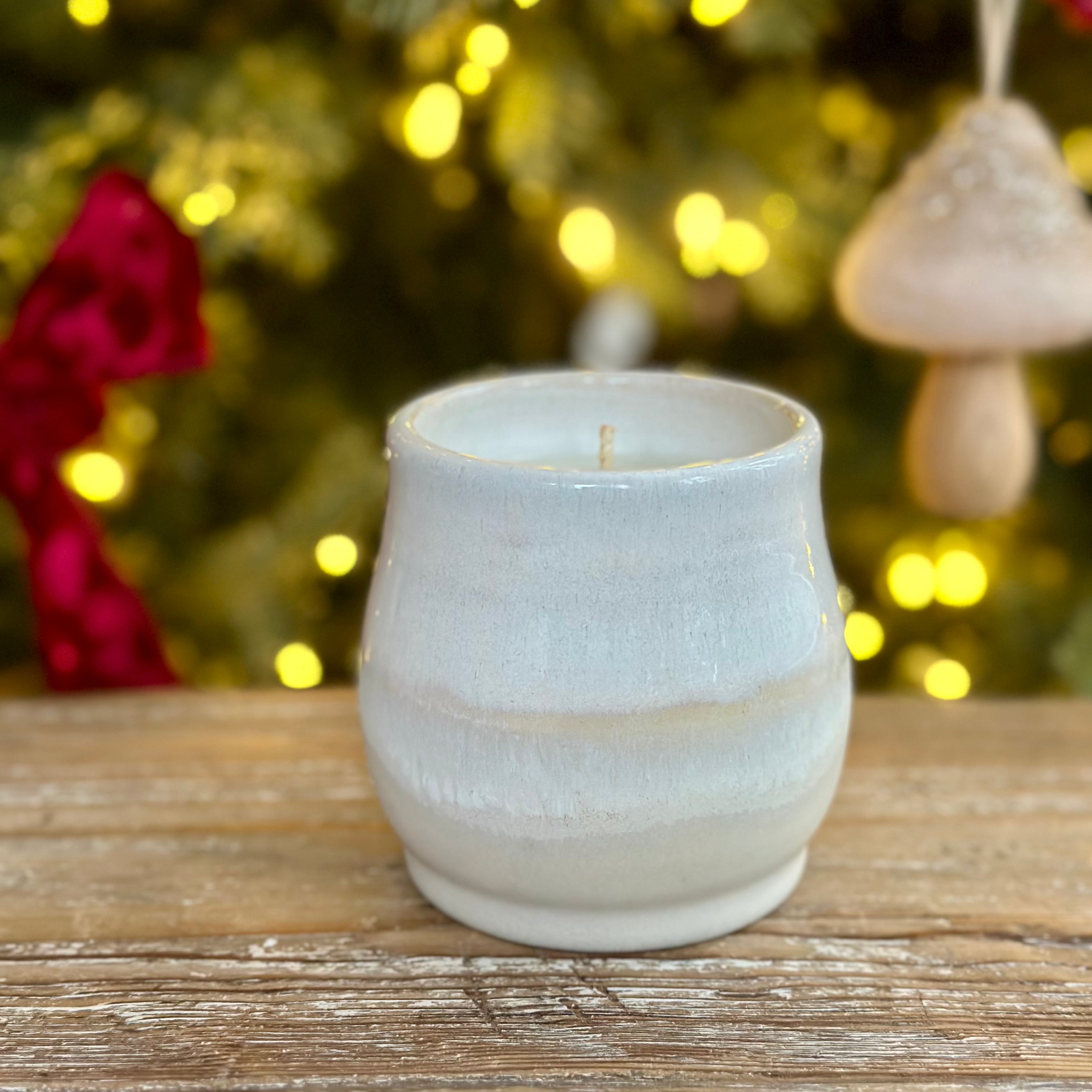 Heart Warmer Candle: Snowfall, Winter Woods 10 oz